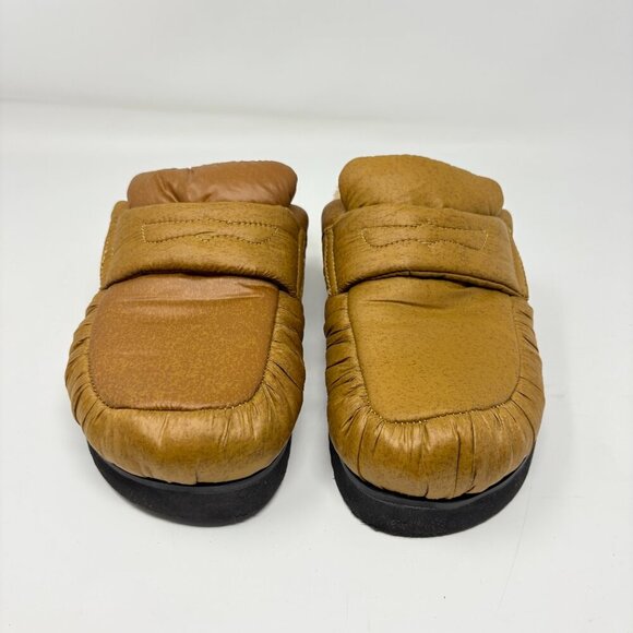 ASH Gong Faux Fur Puff Lined Loafer Mule Shoe Slippers Size 7 | 37 - Picture 5 of 9